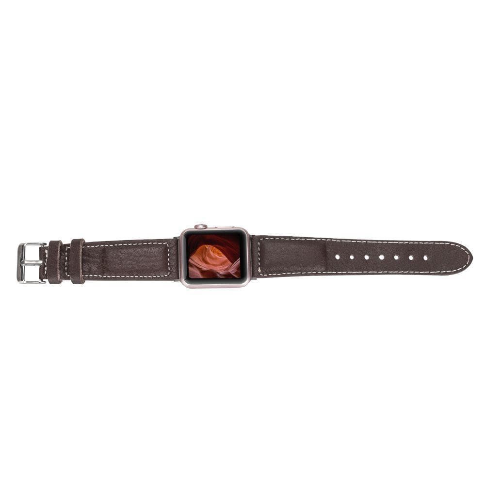 Watch Band Leather Apple Watch Bands - NM4 Classic Stitched Bouletta Shop