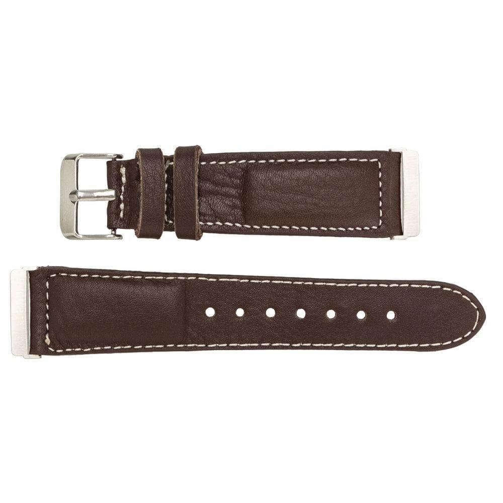 Watch Band Leather Fitbit Watch Bands - NM4 Classic Stitched Bouletta Shop