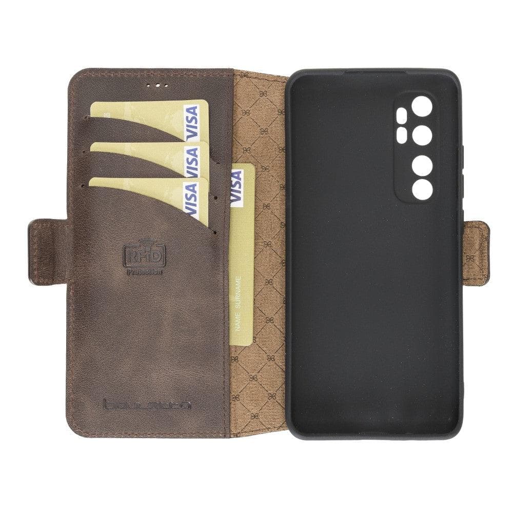 Xiaomi Note 10 Series Leather Wallet Folio Case Xiaomi Note 10 Lite / Tiguan Brown Bouletta