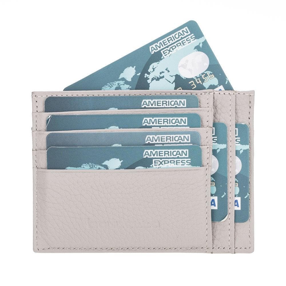 Zip Leather Card Holder Bouletta