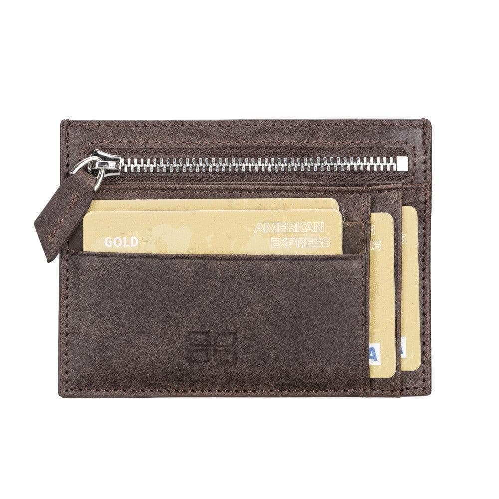 Zip Leather Card Holder G2 / Leather Bouletta LTD